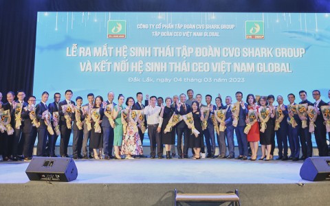CVG Shark Group ra mắt mô hình "Thung lũng khởi nghiệp"